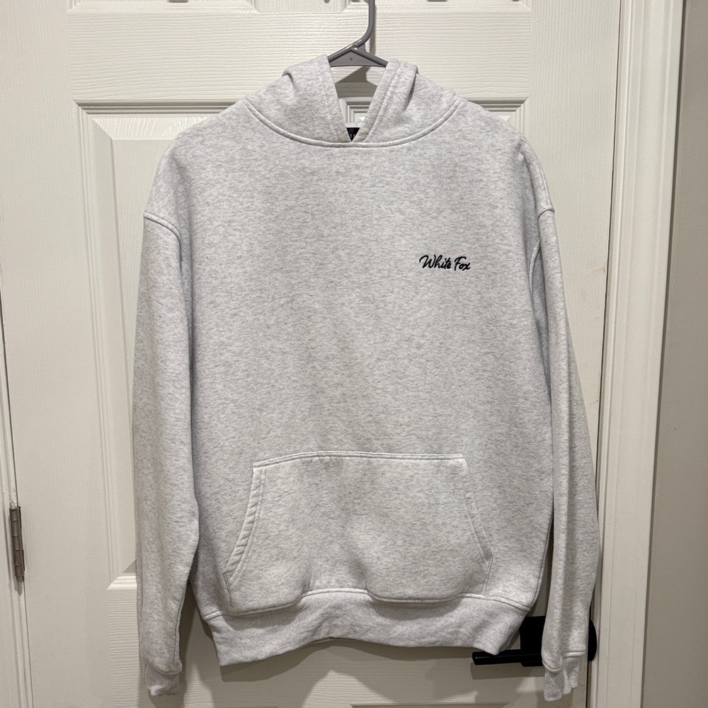 White Fox Boutique Gray Hoodie
